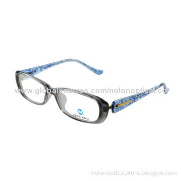 New style acetate eyeglasses with Italy material, demo lens, customized logo